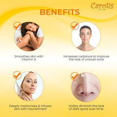 CAROTÏS Carrot Oil glow and antioxidant protection in action.