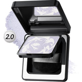 CARSLAN 2.0 Black Magnet Soft Focus Powder compact delivers a translucent, shine-free finish