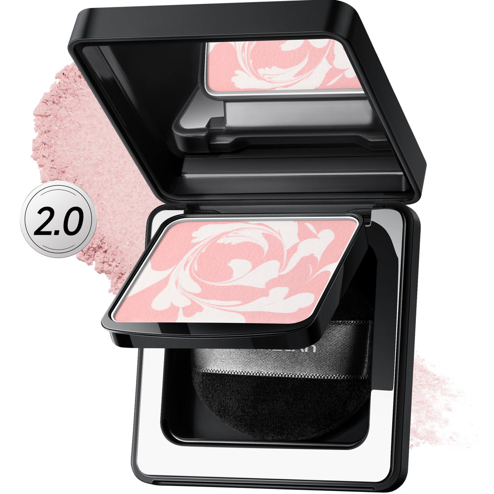 CARSLAN 2.0 Black Magnet powder delivers soft focus and lasting shine control.
