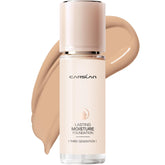 CARSLAN lasting moisture foundation bottle with pump, delivering long lasting hydration