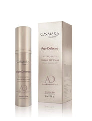 Casmara Age Defense Pro & Prebiotic Cream bottle showcases the product packaging and branding