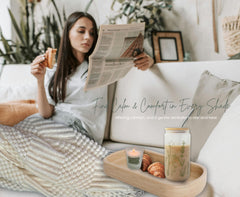 Castateo eucalyptus-mint bath salts image promotes refreshing soaks and spa-like relaxation at home.