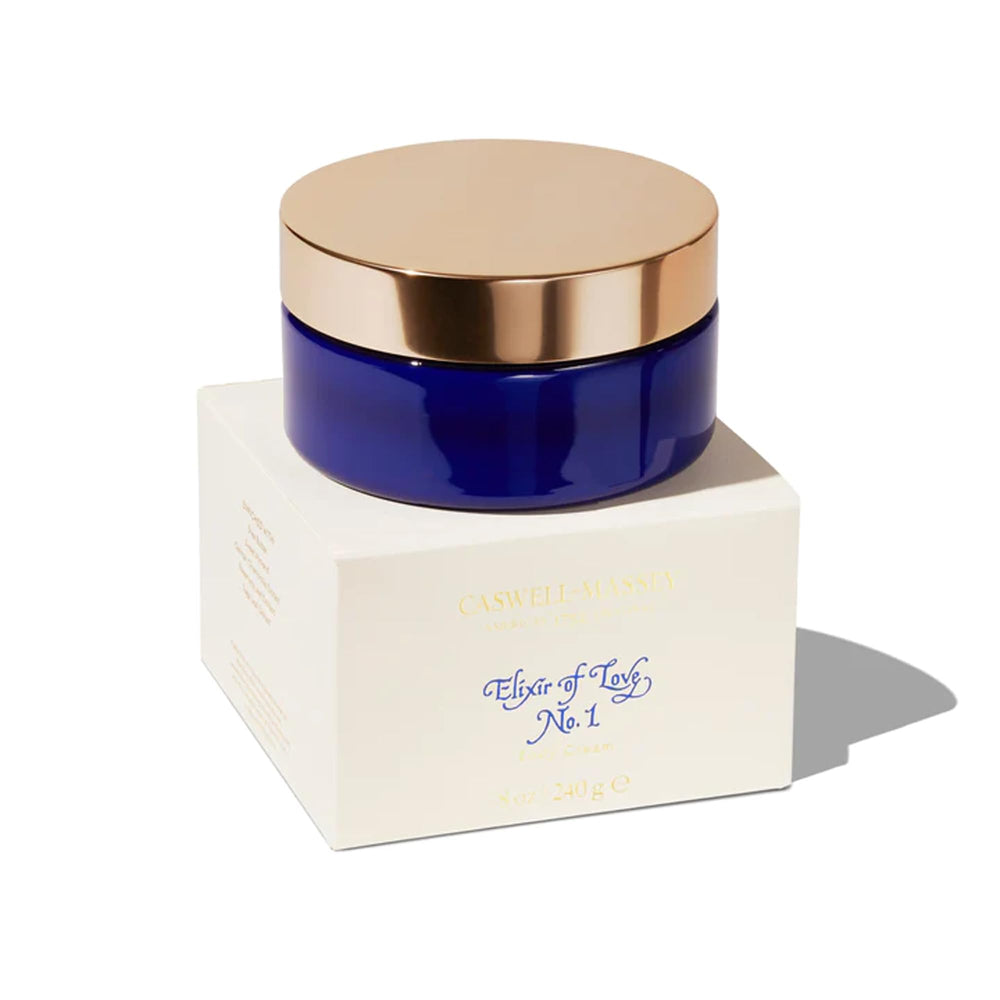 Caswell-Massey Elixir of Love bottle pour for a luxurious daily ritual