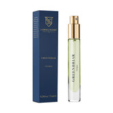 Caswell-Massey Greenbriar bottle front showing classic barbershop-inspired scent