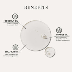 Caswell-Massey Heritage Face Wash Gel lather demonstrates cleansing action for pores