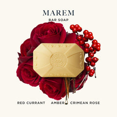 Caswell-Massey Marem bar soap scent emphasizes chypre floral profile