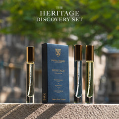 Caswell-Massey Newport Cologne bottle highlighting aquatic notes for fresh confidence