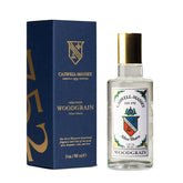 Caswell-Massey Woodgrain Sandalwood aftershave bottle for refreshing post-shave care