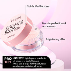 Brush application demonstrates easy, even coverage for a soft matte look