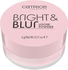 Texture close-up of Catrice Bright & Blur loose powder