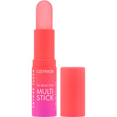 Catrice Colour Flush Multi Stick pink swatch for cheeks with buildable color