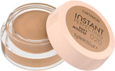 Catrice Instant Perfecting Mousse bottle demonstrates featherlight texture for natural, even tone.