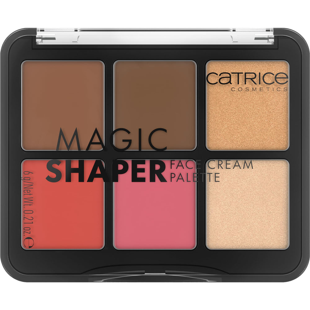 Catrice Magic Shaper Face Cream Palette closed view for portable color options.