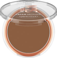 Catrice Melted Sun Cream Bronzer packaging highlights vegan and cruelty-free promise.