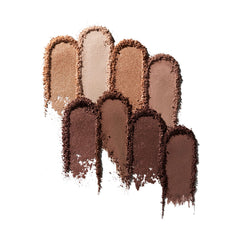 Catrice Pure Nude palette swatches in metallic finishes for glow