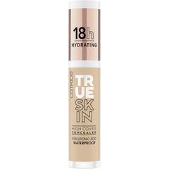 Catrice True Skin High Cover Concealer 032 Neutral Biscuit wand for smooth application.