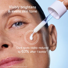 Caudalie Vinoperfect travel-size serum bottle ready for daily routine.