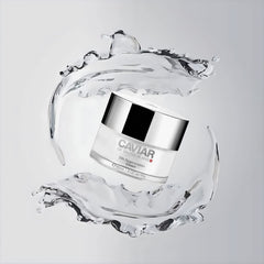 Caviar of Switzerland Regenerate Cream texture close-up showing rich nourishing consistency.