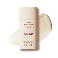 Cay Skin Mo'Bay Sunscreen Drops bottle delivers lightweight mineral protection for daily wear