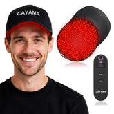 CAYAMA red light cap delivering even full-scalp coverage for consistent sessions