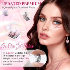 CCODDY lashes 30D 40D variety showing different lash styles