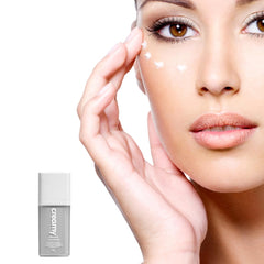C Creamy Skincare creamy eye cream texture close-up showing rich hydration.