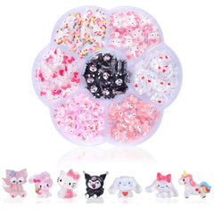 CDBOVID 3D slime charm style A for vibrant nail art and DIY decorations