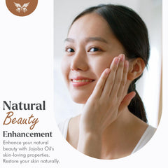Dropper with Celestial Psyché Jojoba Oil showing lightweight hydration