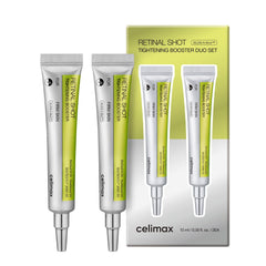 Celimax Vita A Retinal Shot Duo bottle-front view for nightly use and pore refinement.