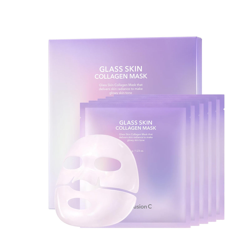 Cell Fusion C glass skin mask pack provides deep hydration overnight.