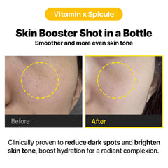 Texture on skin shows fast absorption of Vita Shot Ampoule