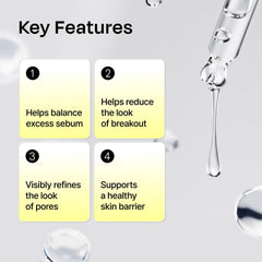 Celladix Ampoule oil-free texture absorbs swiftly without residue.