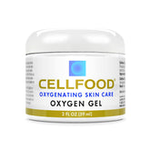 Cellfood Oxygen Gel bottle front shows hydration support for the skin.