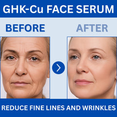 Cellular Glow Serum texture close-up suggests smooth, hydrated skin after use.