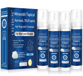 Celtrum 5% Minoxidil Foam bottle for easy at-home scalp application.