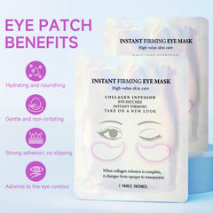 CEMSAZORL patches adhere firmly to the eye contour for a secure fit