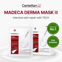 Centellian 24 Madeca Derma Mask essence texture showing milky formula for hydration
