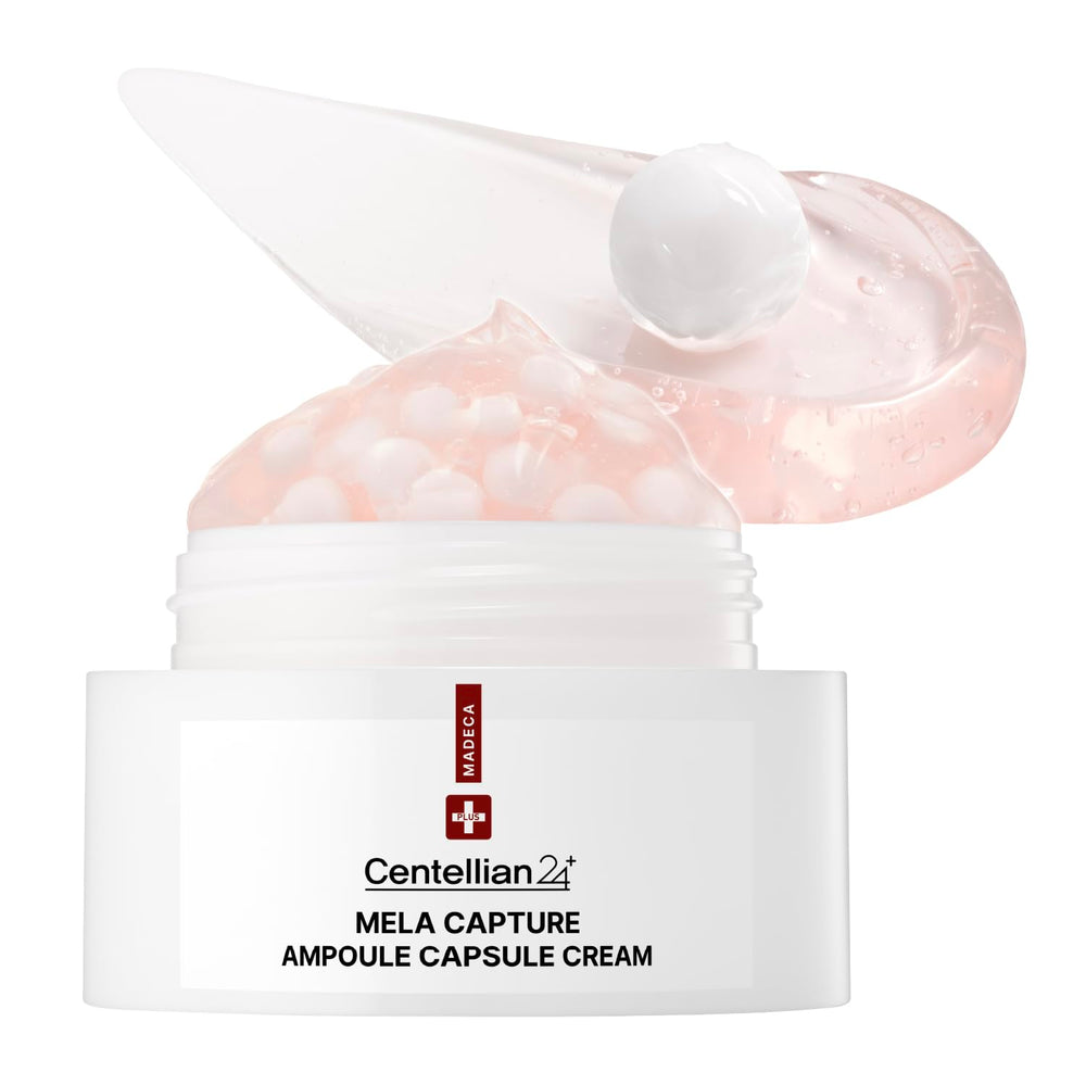 Centellian 24 Madeca Mela Capture ampoule bottle for targeted tone correction and radiance.