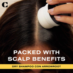 Ceremonia dry shampoo with Mexican aloe vera adds shine and reduces frizz.