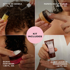 Ceremonia guava leave-in conditioner enables detangling and frizz control with lasting moisture