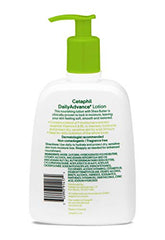 Cetaphil Advanced Relief Lotion fragrance-free pack promotes comfort for sensitive skin.