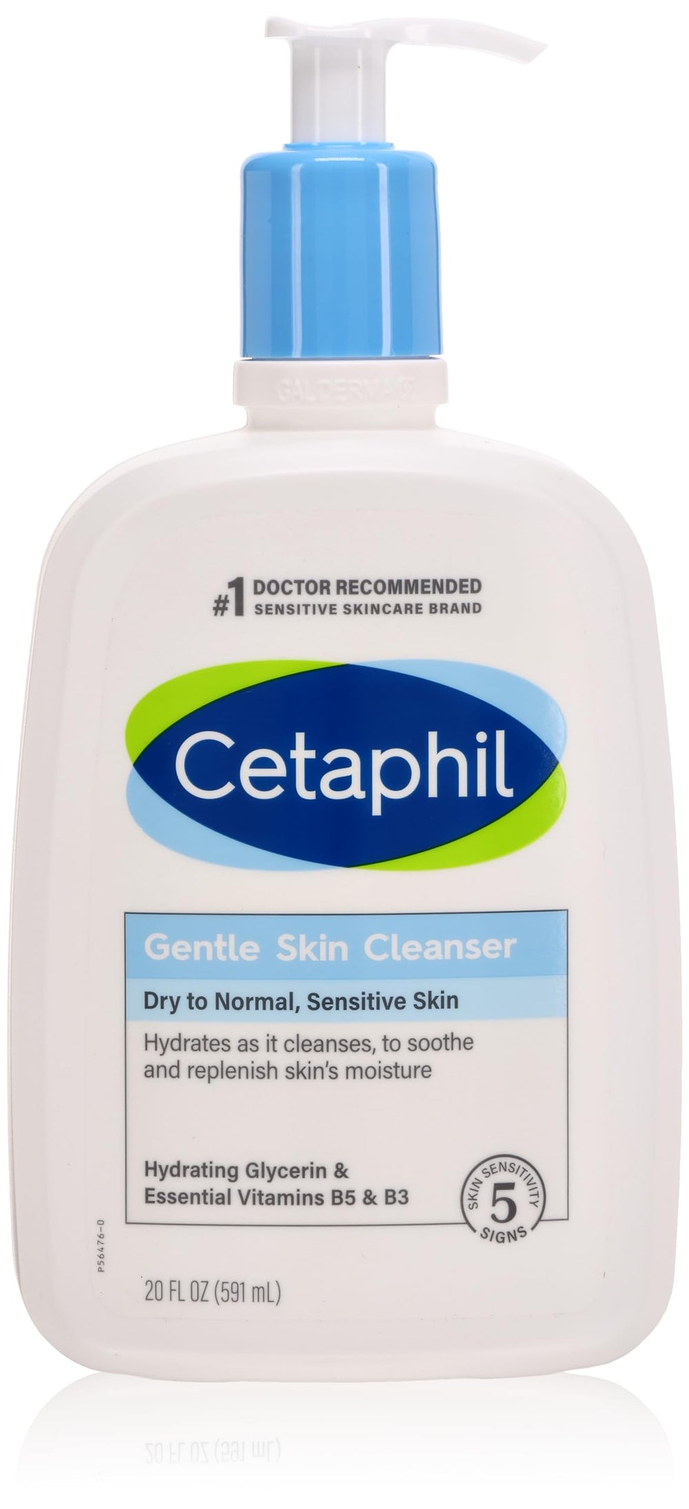 Cetaphil Gentle Skin Cleanser bottle, ideal for daily cleansing and maintaining soft, hydrated skin.
