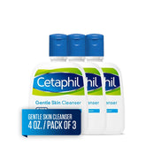 Cetaphil Gentle Skin Cleanser bottle closeup for sensitive skin cleansing