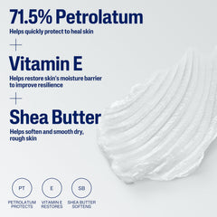 Cetaphil Healing Ointment applied to friction areas