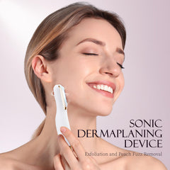 CEVEK Sonic Dermaplane Razor 3 speeds lets you tailor exfoliation to your skin.