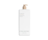 Cezanne Clarifying Shampoo bottle front for oil-free cleansing on all hair types.