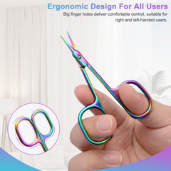 CGBE curved-tip design enables precise angles during trimming.