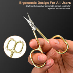 CGBE Cuticle Scissors precision pointed tip for control