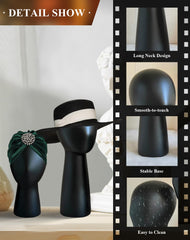 CHADWICK 22 inch wig holder fits most wigs and hats smoothly.
