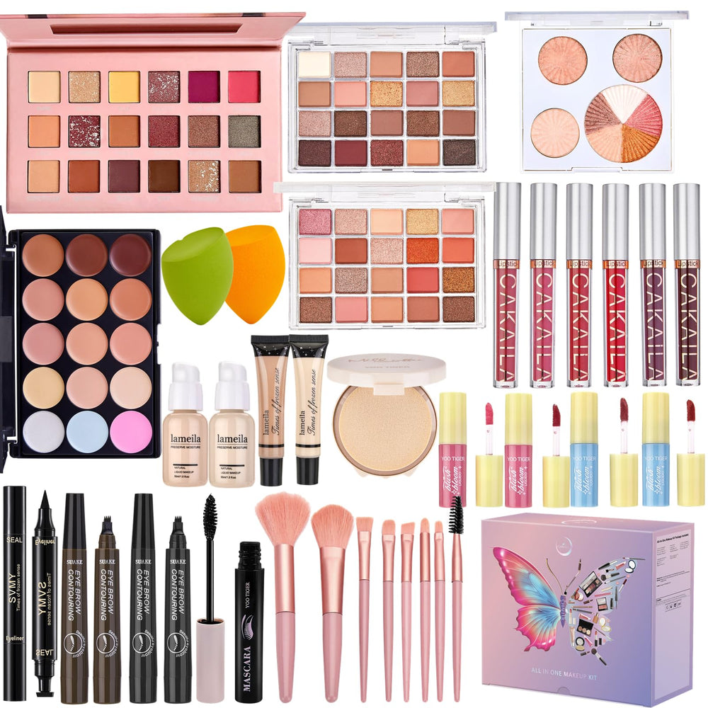 CHAFFUL all-in-one makeup kit gift box for easy daily routines